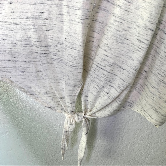 NEW Madewell scoop neck knotted t shirt size L - Picture 5 of 7